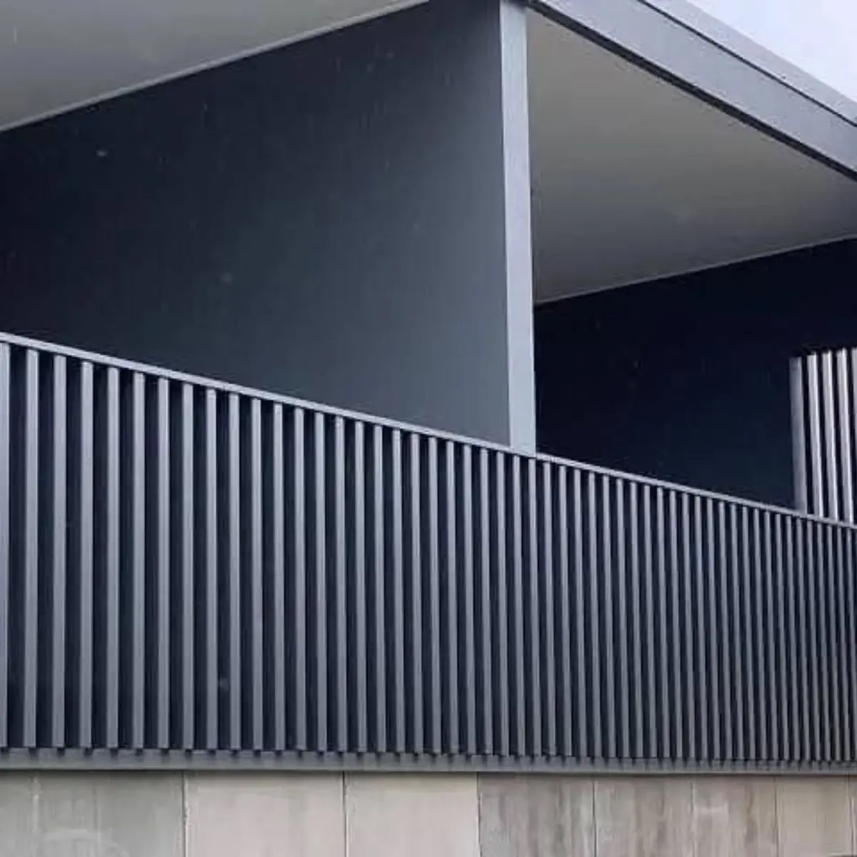Barandilla de aluminio