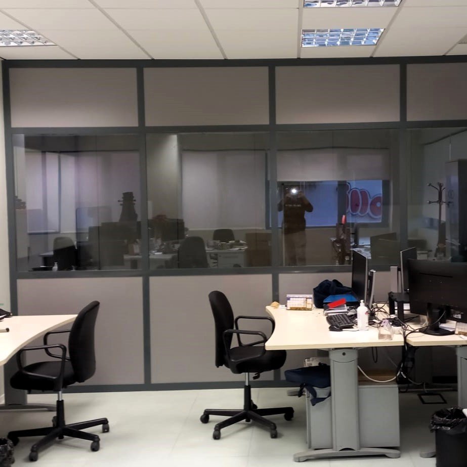 Cerramiento para oficina