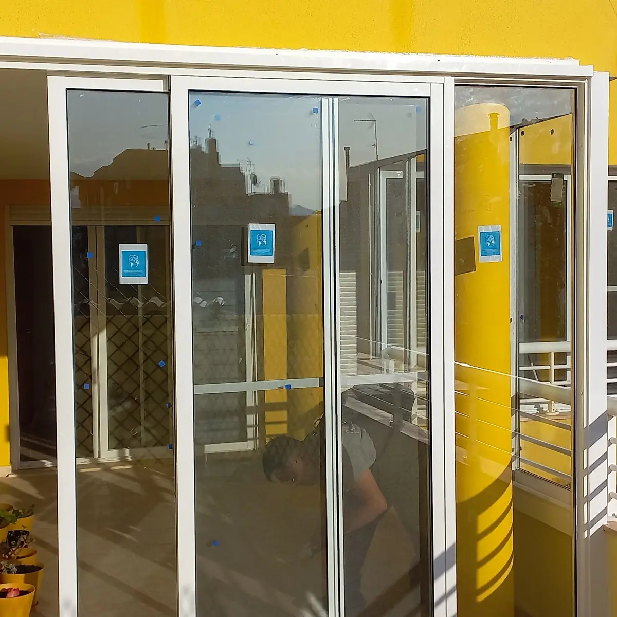 Sistema de ventana en aluminio